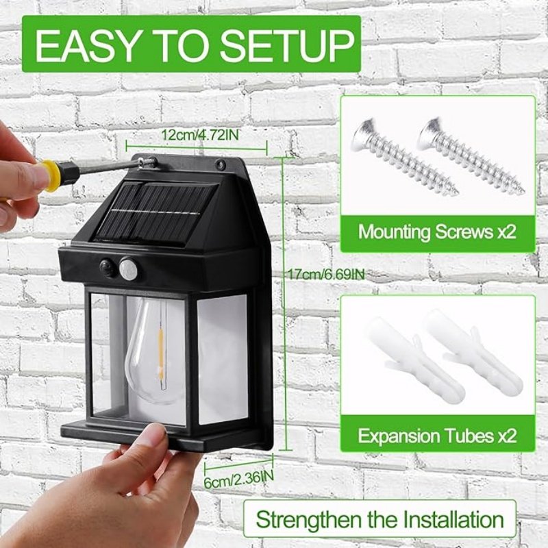 Powered Pathway Flood Street Lighting Led Wall Lamp Outdoor Waterproof Solar Garden Lights Solar Wall Lights With Motion Sensor