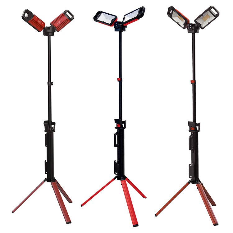 TOBY'S SMD Rechargeable Work Light Two COLOR Camping Light for Outdoor Camping Courtyard Use