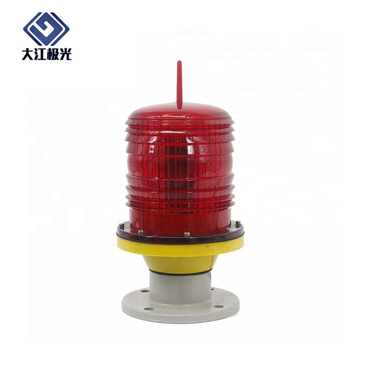 Boat Heliport Type C Beacon Outlet Airport Control Tower Air Navigation Solar Runway Led Aviation Obstruction Light for Towers