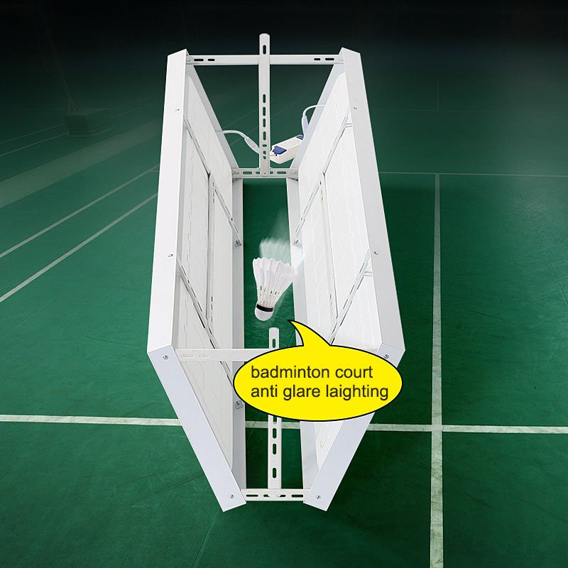 High Quality LED Badminton No Shadow Lamp Side Mounting Lamp Anti Glare Table Tennis Indoor Stadium Lamp