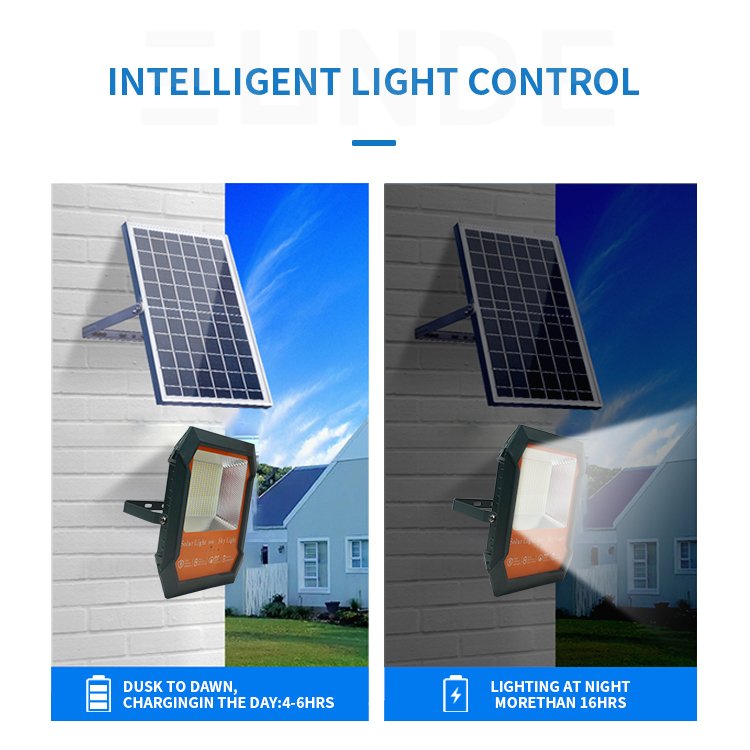 High Waterproof Ip67 SMD Floodlight Outdoor City Lamp 100W 200W 300W LED Solar Flood Lights