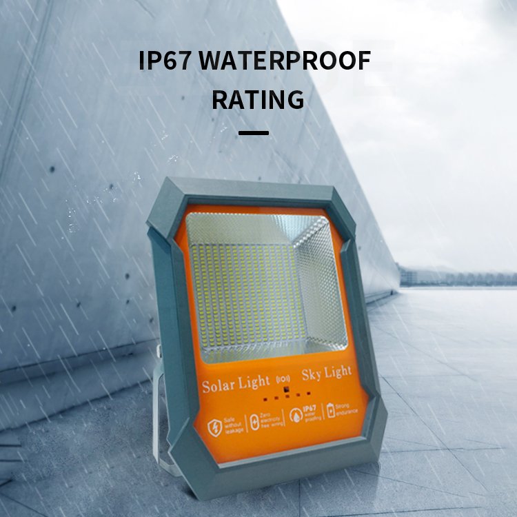 High Waterproof Ip67 SMD Floodlight Outdoor City Lamp 100W 200W 300W LED Solar Flood Lights