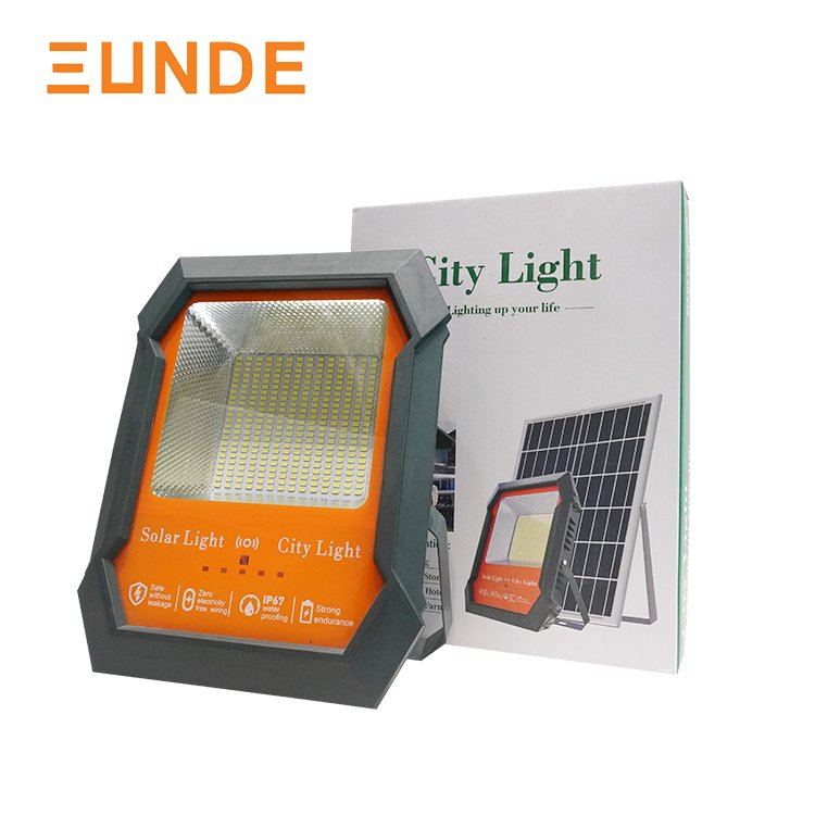 High Waterproof Ip67 SMD Floodlight Outdoor City Lamp 100W 200W 300W LED Solar Flood Lights