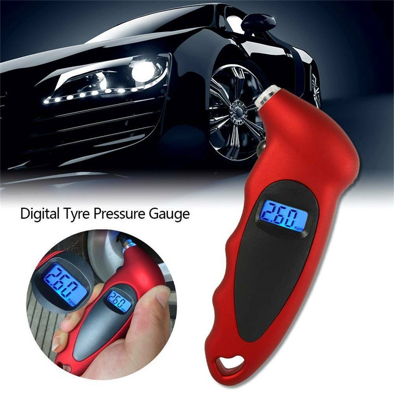 Digital Auto LCD Tire Air Pressure Gauge Newest Smart Home Device for Truck Car Bike Tyre Tester