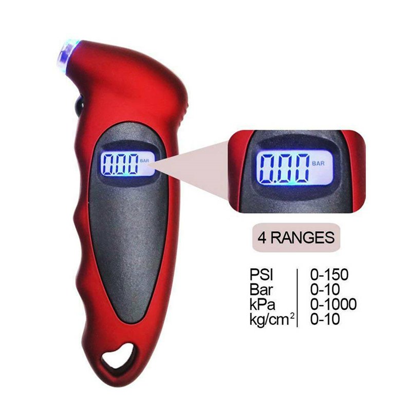 Digital Auto LCD Tire Air Pressure Gauge Newest Smart Home Device for Truck Car Bike Tyre Tester