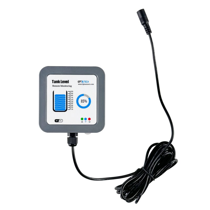 EPTTECH TLC2404 8M WiFi Tuya Wireless WIFI Remote Ultrasonic Real-time IP67 Liquid Level Water Tank Monitor Sensor Auto Alam