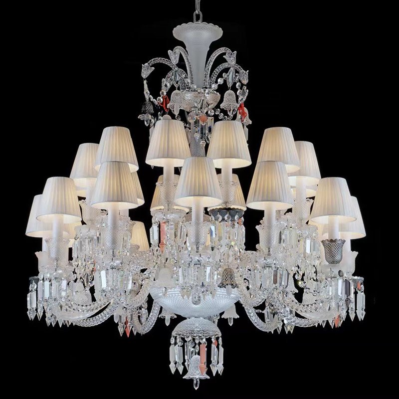 Wedding Villa Luxury Living Room Crystal Chandelier Hotel Decoration E14 Crystal Chandelier Light