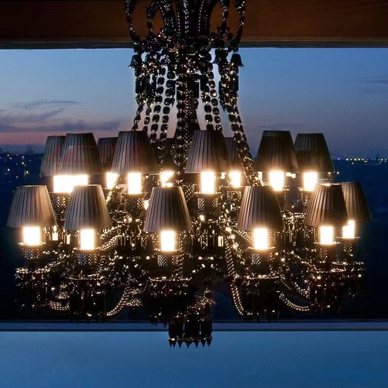 Wedding Villa Luxury Living Room Crystal Chandelier Hotel Decoration E14 Crystal Chandelier Light