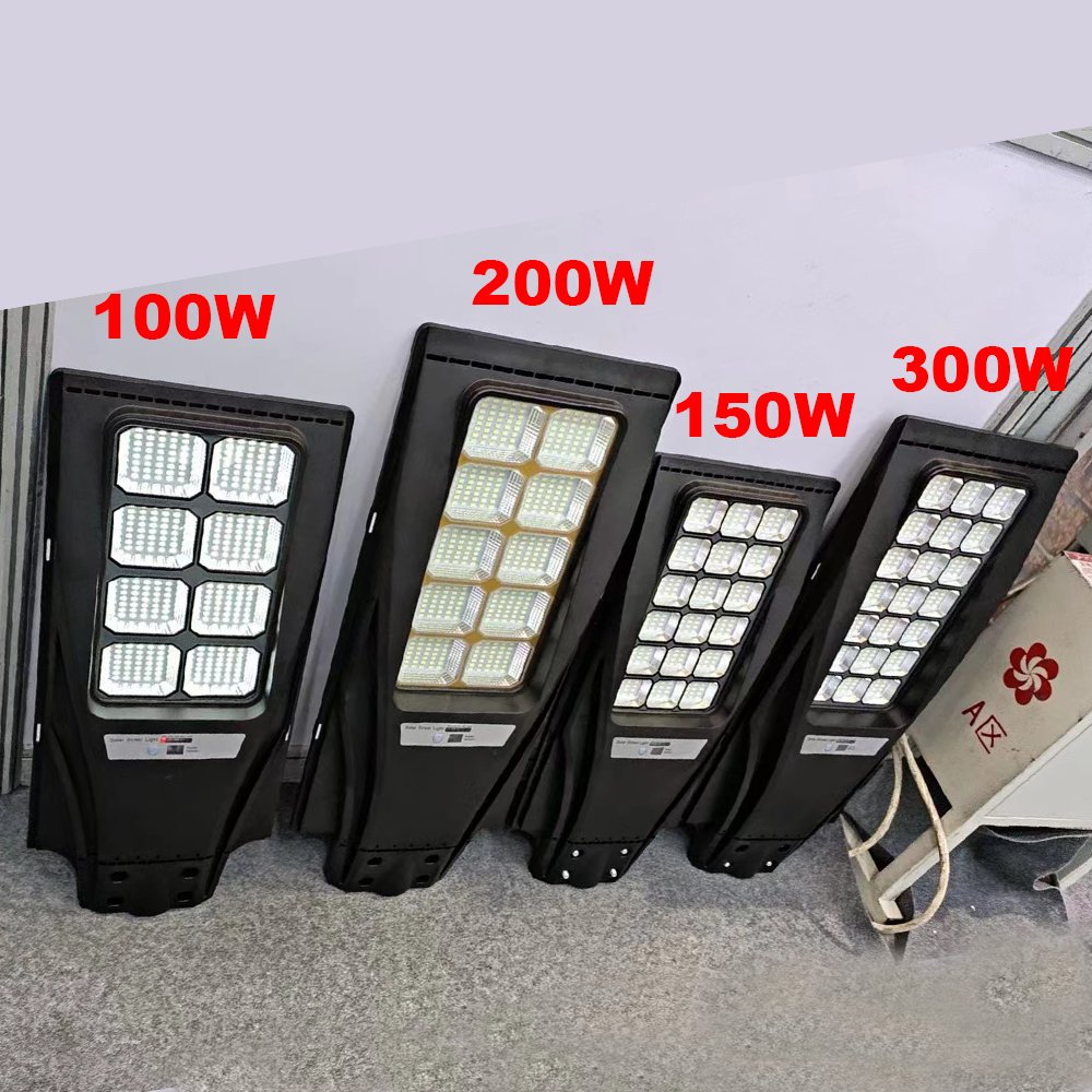 2023 New Hot Sale Solar Led Lamparas Solares Solar Street Light Outdoor Lamps Auto Motion Sensor Lighting With Remote Control