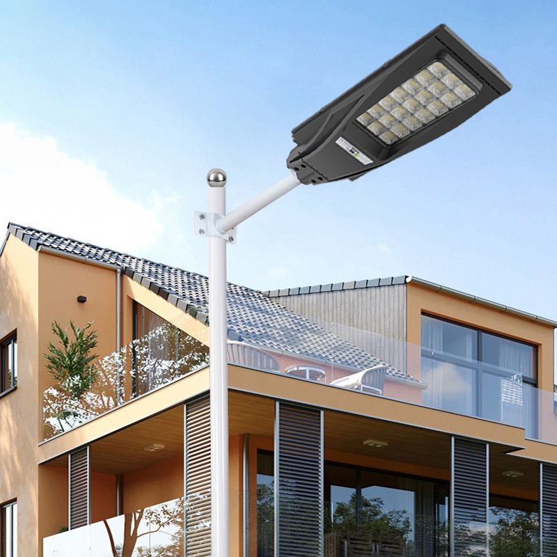 2023 New Hot Sale Solar Led Lamparas Solares Solar Street Light Outdoor Lamps Auto Motion Sensor Lighting With Remote Control