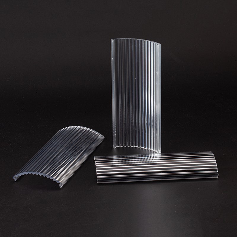 Extrusion PC Diffuser Plastic Light Housing Diffuser Milky Clear Diffuser for LED Lighting