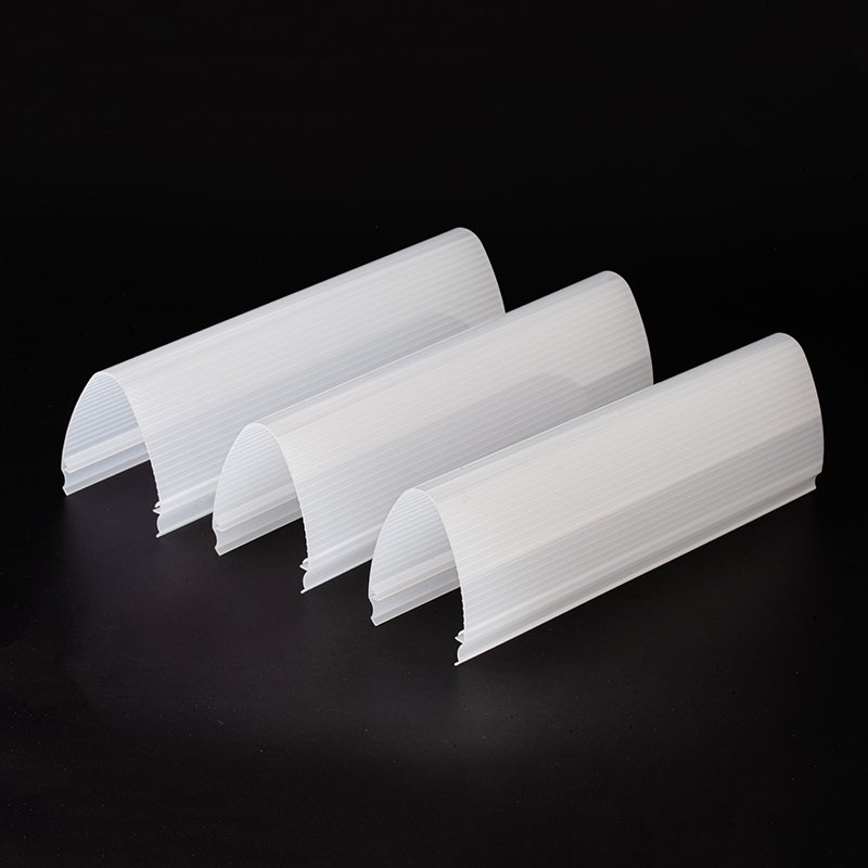 Extrusion PC Diffuser Plastic Light Housing Diffuser Milky Clear Diffuser for LED Lighting