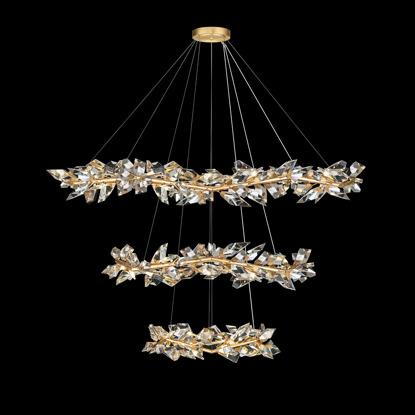 Custom Gold Hotel Dining Room Staircase Linear Pendant Light Luxury Large Hanging Crystal Chandelier for Wedding Decoration