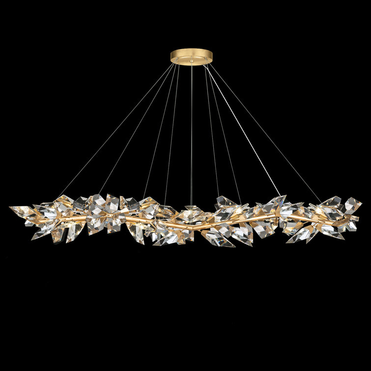 Custom Gold Hotel Dining Room Staircase Linear Pendant Light Luxury Large Hanging Crystal Chandelier for Wedding Decoration