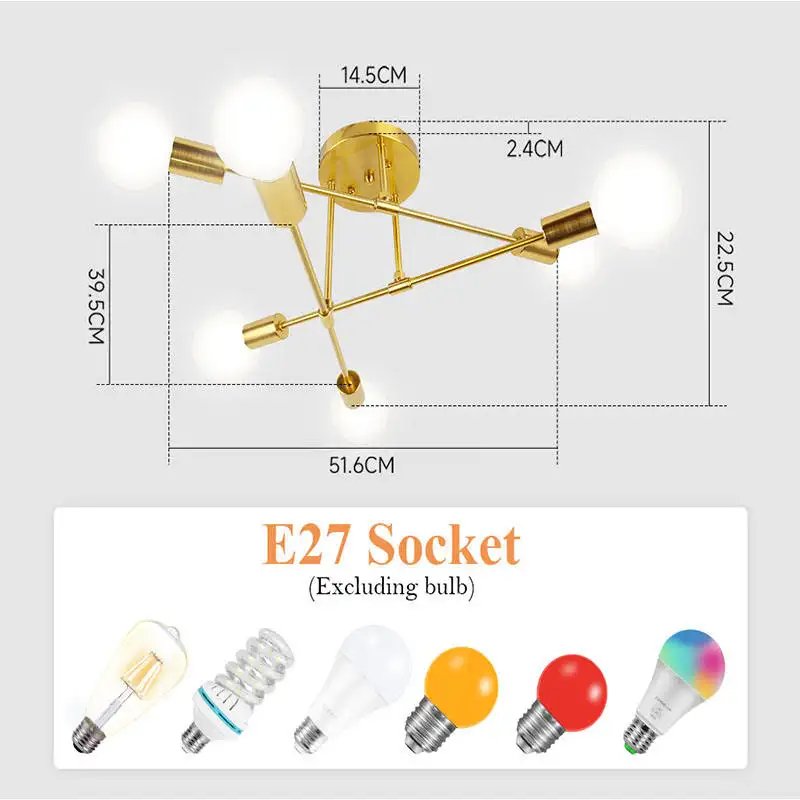 Modern Adjustable Home Decorative for Living Room Indoor Design Fixture Chandelier Led /Lamps Chandeliers/Ring Chandelier
