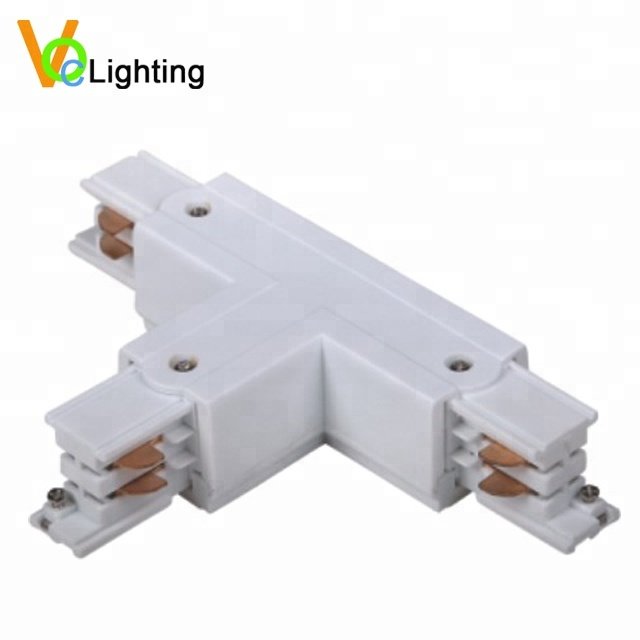 4-wire 3-wire Embedded Guide Rail Accessories Exposed and Concealed Commercial Lighting LED Aluminum Profile Track Light Slot