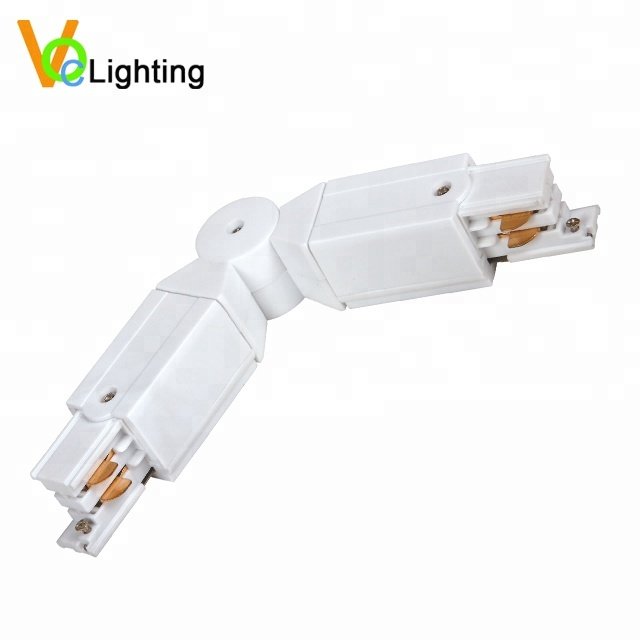 4-wire 3-wire Embedded Guide Rail Accessories Exposed and Concealed Commercial Lighting LED Aluminum Profile Track Light Slot
