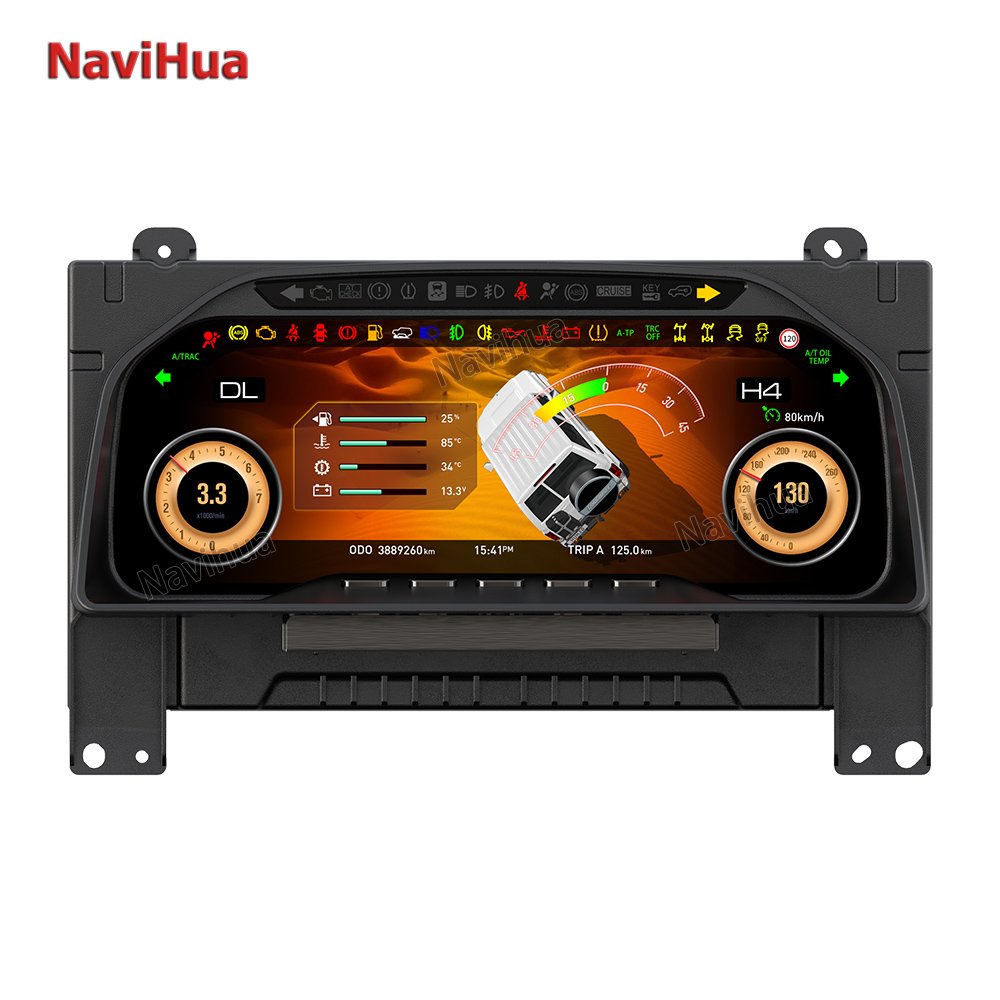 Navihua New Car Digital Cluster Dashboard Upgrade for Toyota Land Cruiser LC76 LC75 LC70 LC78 LC79 LCD Speedometer Instrument