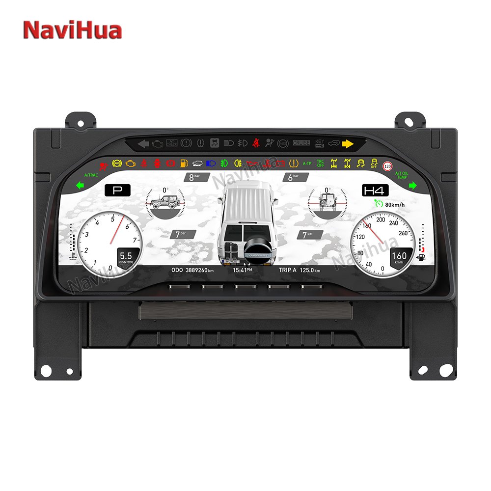 Navihua New Car Digital Cluster Dashboard Upgrade for Toyota Land Cruiser LC76 LC75 LC70 LC78 LC79 LCD Speedometer Instrument