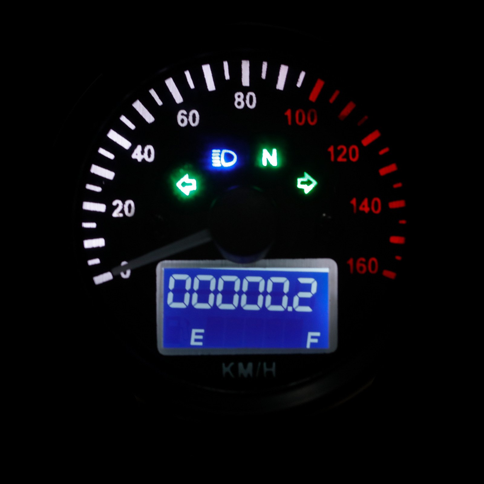 Universal Motorcycle Modified LED Meter Mileage LCD Meter Motorcycle Multi-function Electronic Meter