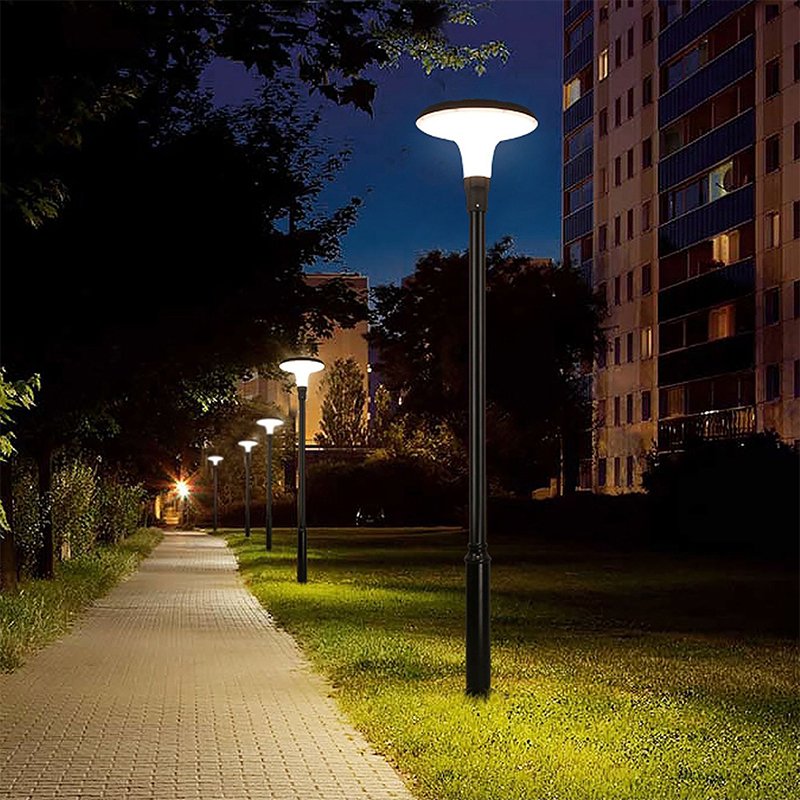 Light Luxury Outdoor Solar Lights LED Urban Lighting Renewable Energy Garden Villa Outdoor LED Solar Lamp