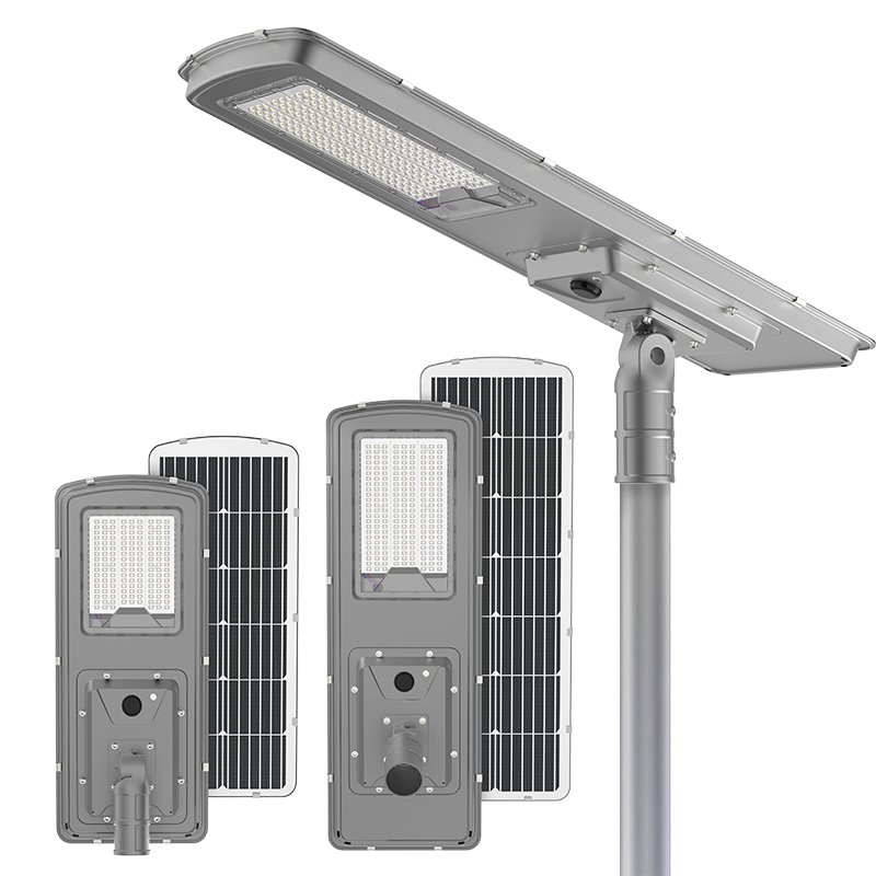 High Lumen IP65 Waterproof 100W 200W 300W 400W 500W Solar Light Outdoor Aluminum All in One Integrated Led Solar Street Light