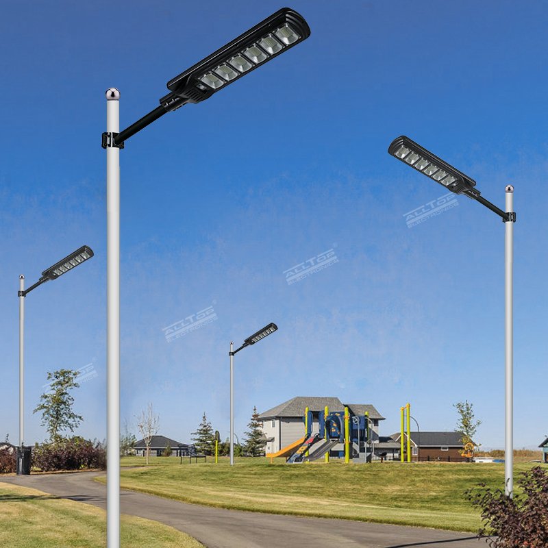 ALLTOP Outdoor Motion Sensor Road Light 50w 100w 150w 200w 250w 300w LED Solar Power Street Light