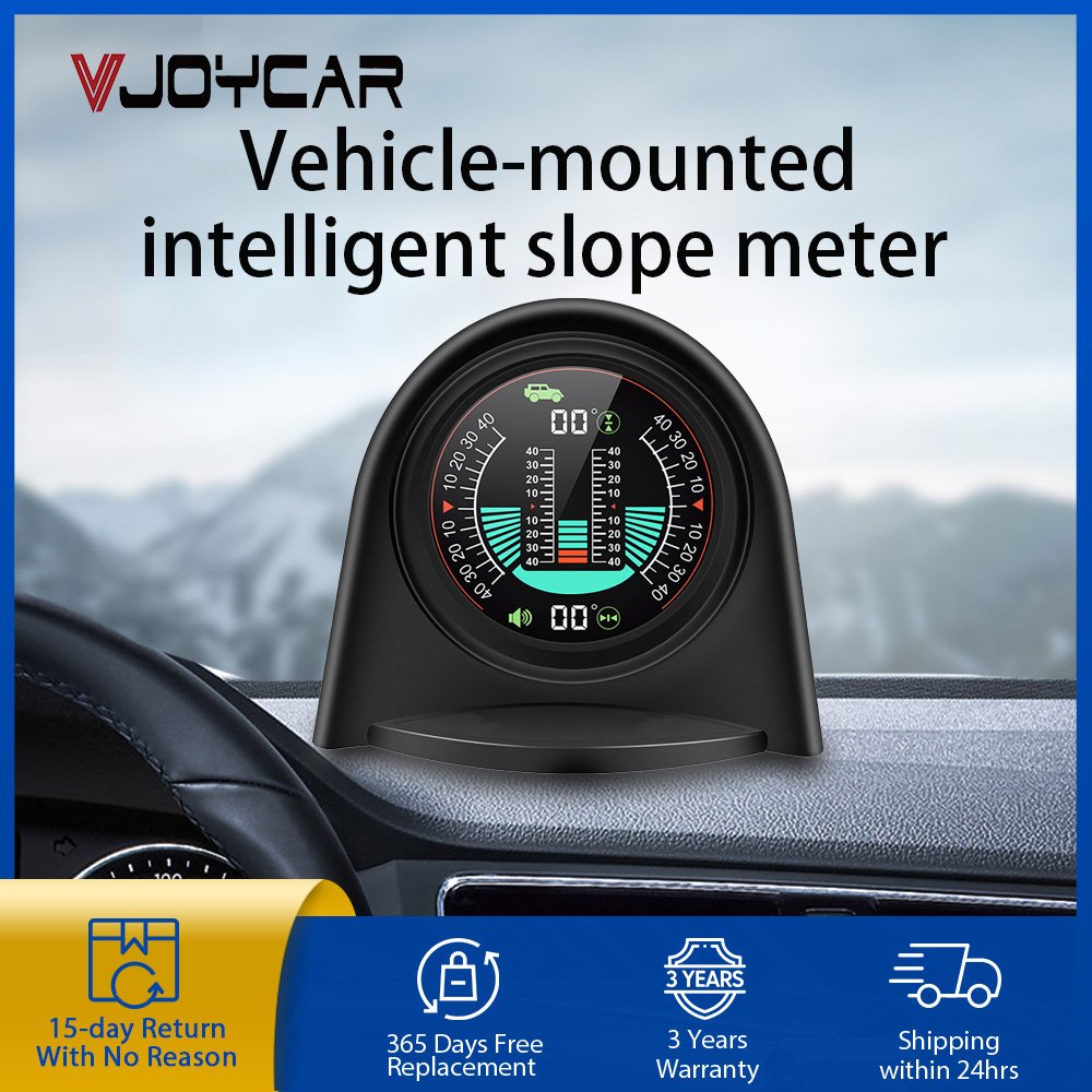Vjoycar GPS Speedometer HUD Car Inclinometer New Design Slope Meter Car Computer Digital Hud Display