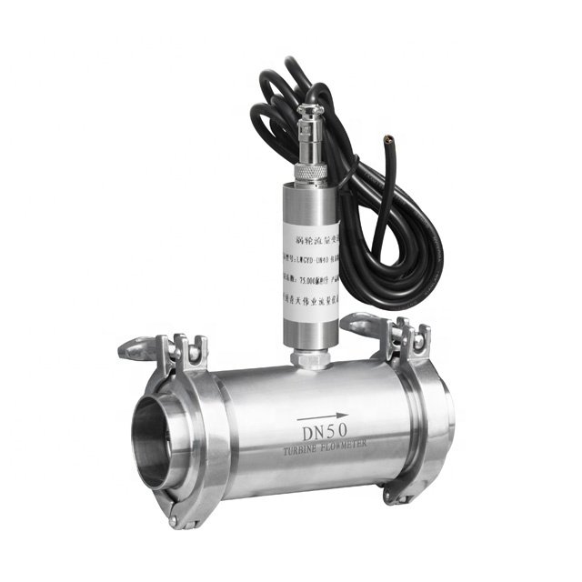 Digital Data Logger Remote Display Mount Oil Ethanol Flowmeter Turbine Flow Meter