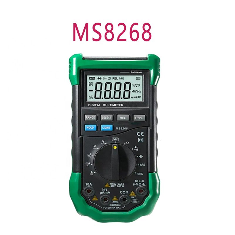 High Quality MS8268 Digital AC/DC Auto/Manual Range Digital Multimeter Meter