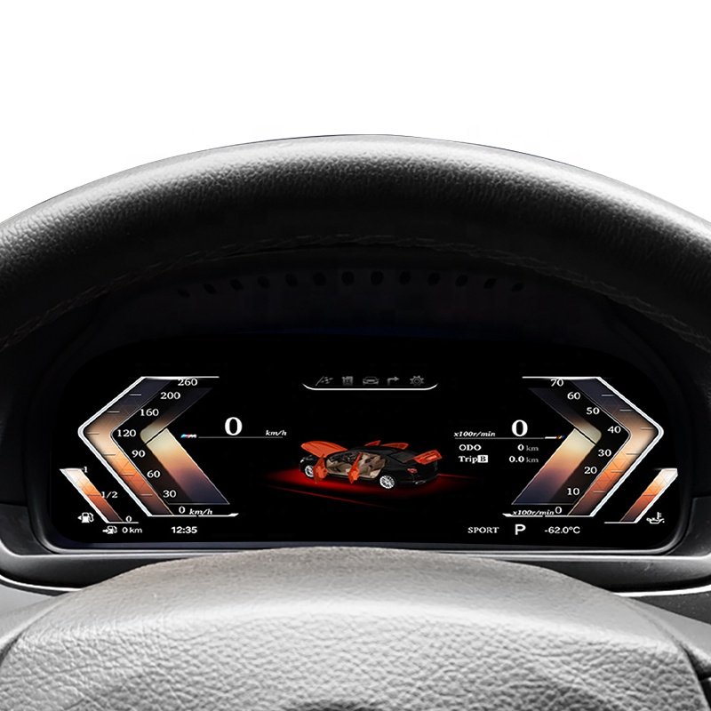 Car Auto Meter Speedometer Panel LCD Dashboard Digital Instrument Cluster for BMW