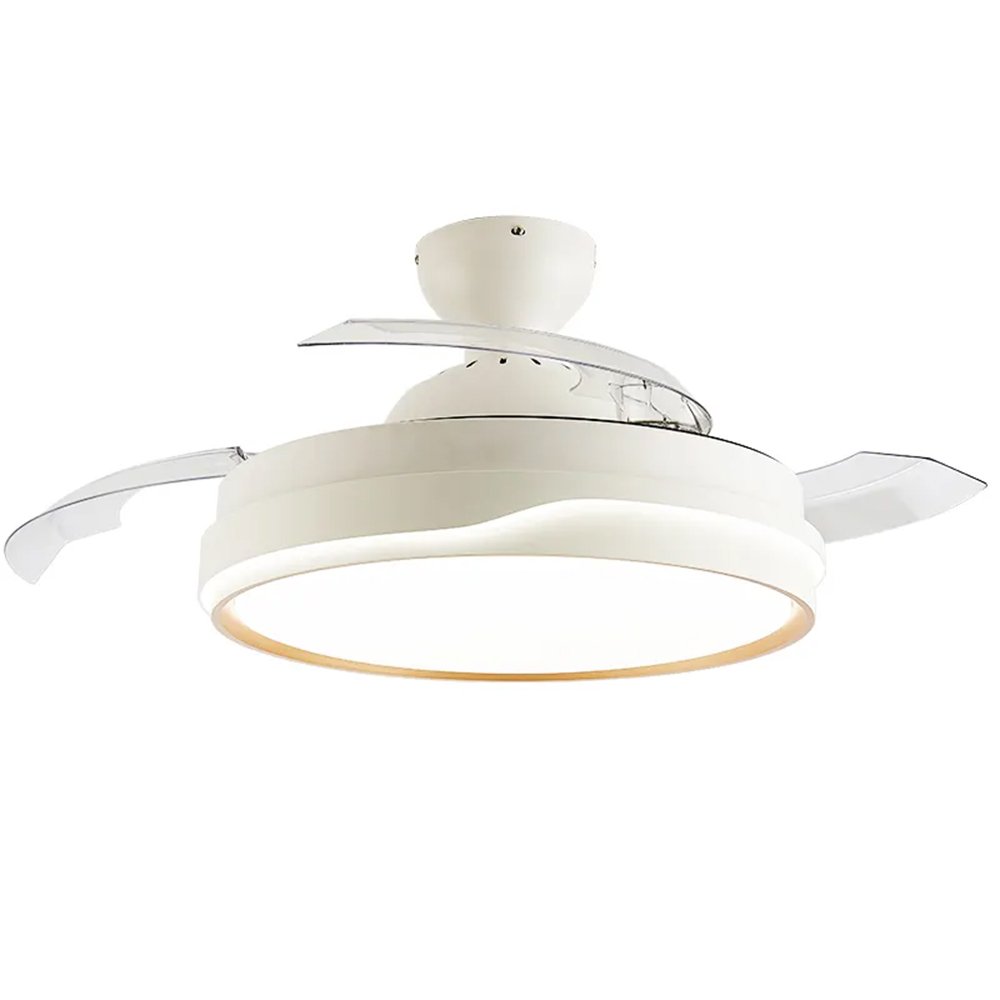 Multifunctional Light with Cool Wind 18W 220V Bladeless Ceiling Fan with LED Light and Remote