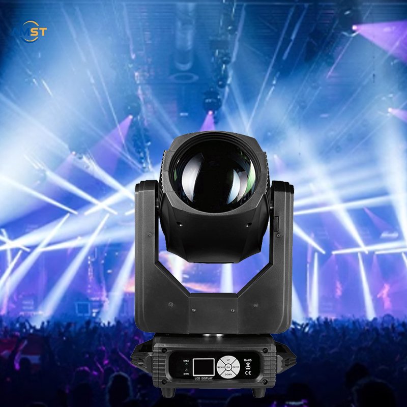 Easy to Ship Flight case Package Beam 295 Moving Light 2 Prism Good Effect for Lease Projector Dmx 512 Stage Lighting Fixture