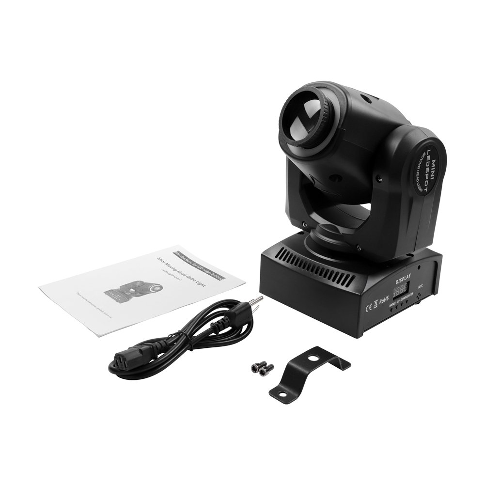 U`King 50W LED Beam Pattern Moving Head Stage Effect Light Stage Lights Equipment Dj Disco Party