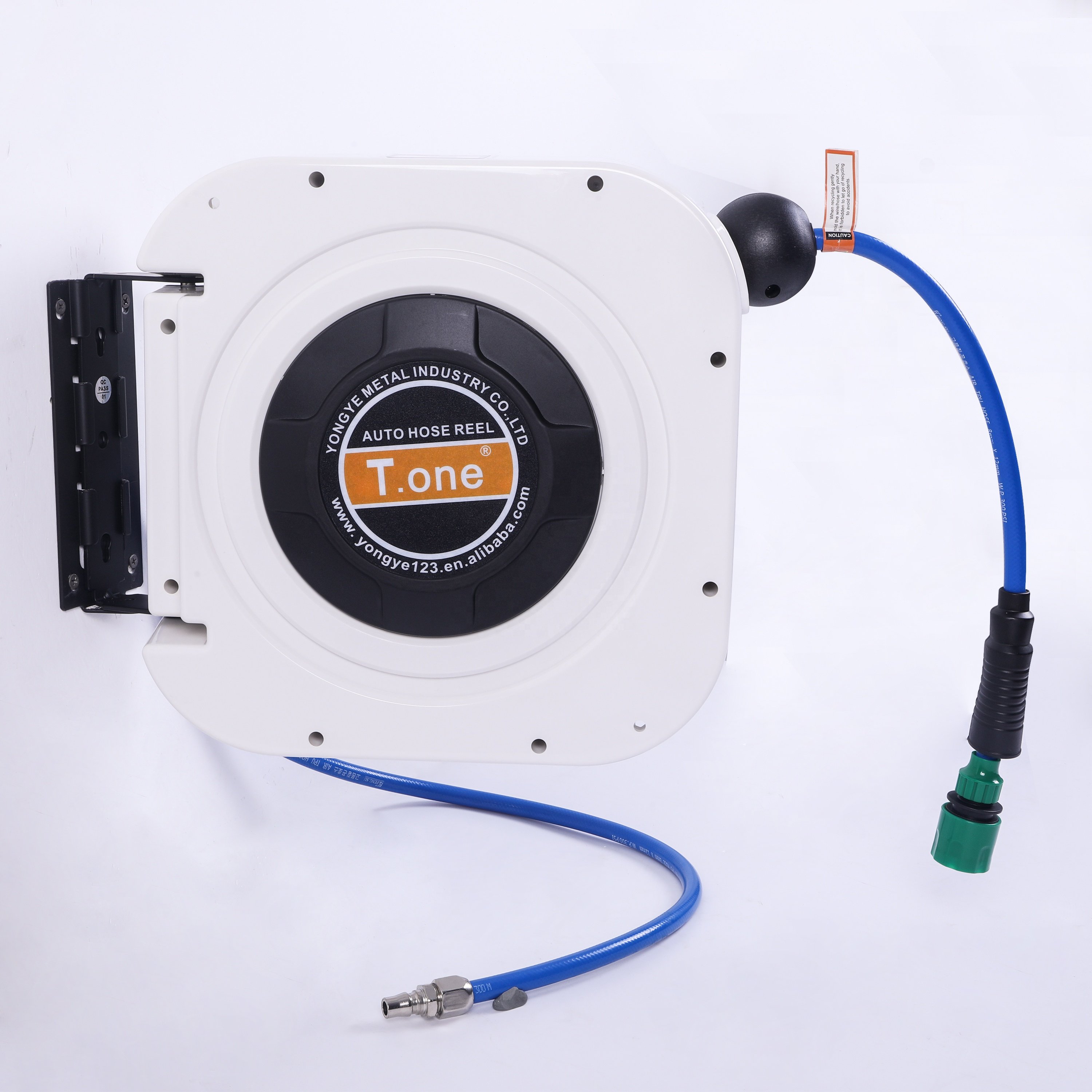 Extensible Washing Water Hose Reel Industrial Portable Air Hose Reel Auto Retractable Hose Reel