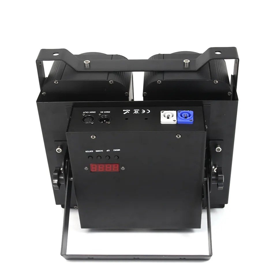 High Quality 4 Eyes Warm White Cool White/rgb Cob Par Blinder 4*100w Audience Lamp Led Stage Blinder Light