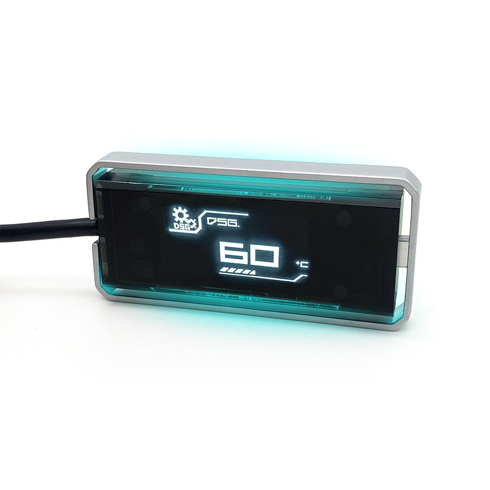 Coolant Temperature Water Temperature A1 Obd2 Smart Meter Car Gauge Pressure and Voltage