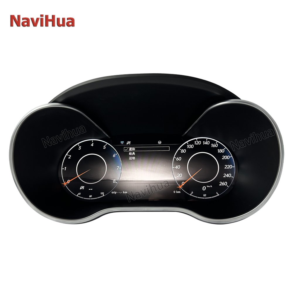 NaviHua 12.3 Inch Car Auto Meter Speedometer Panel Instrument Cluster Digital LCD Dashboard Speedometer for Mercedes Benz C GLC