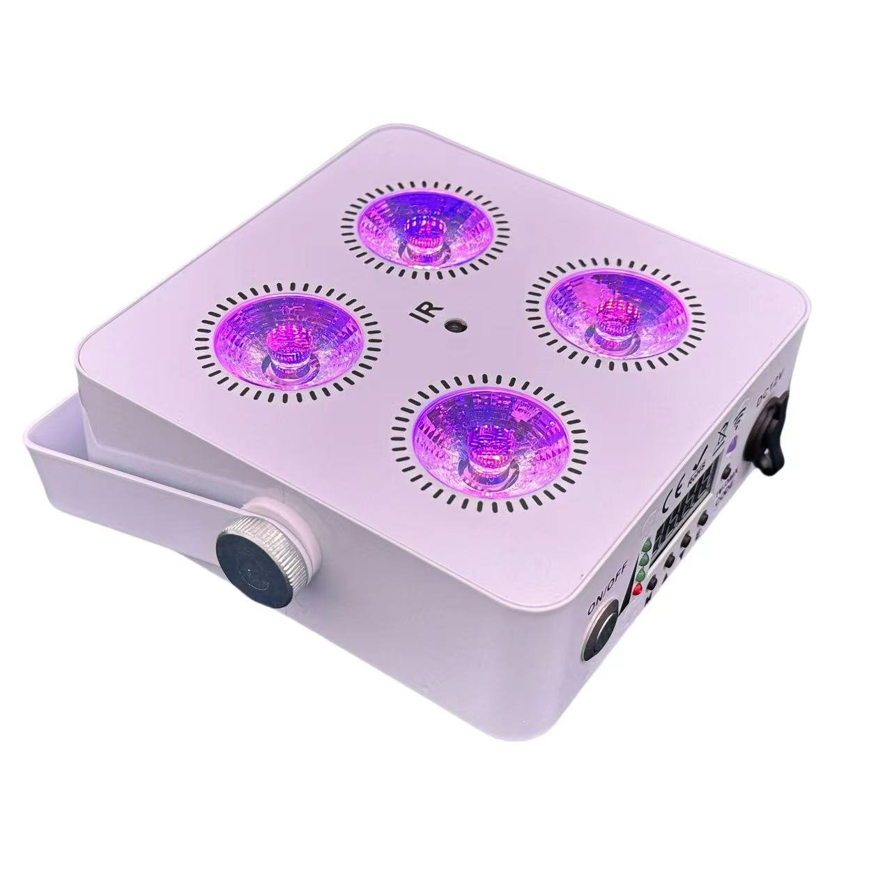 4x 18w 6in1 Rgbwauv Wireless Rechargeable Oem Rgb Light up Keyboard Uplight