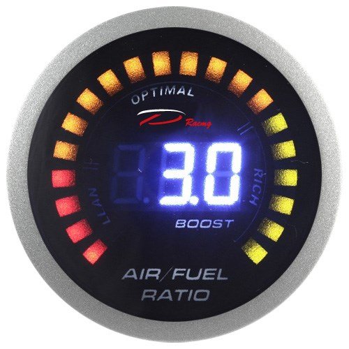 52mm Digital Combo Auto Meter Gauge New LED Display for Oil Boost AirFuel Ratio