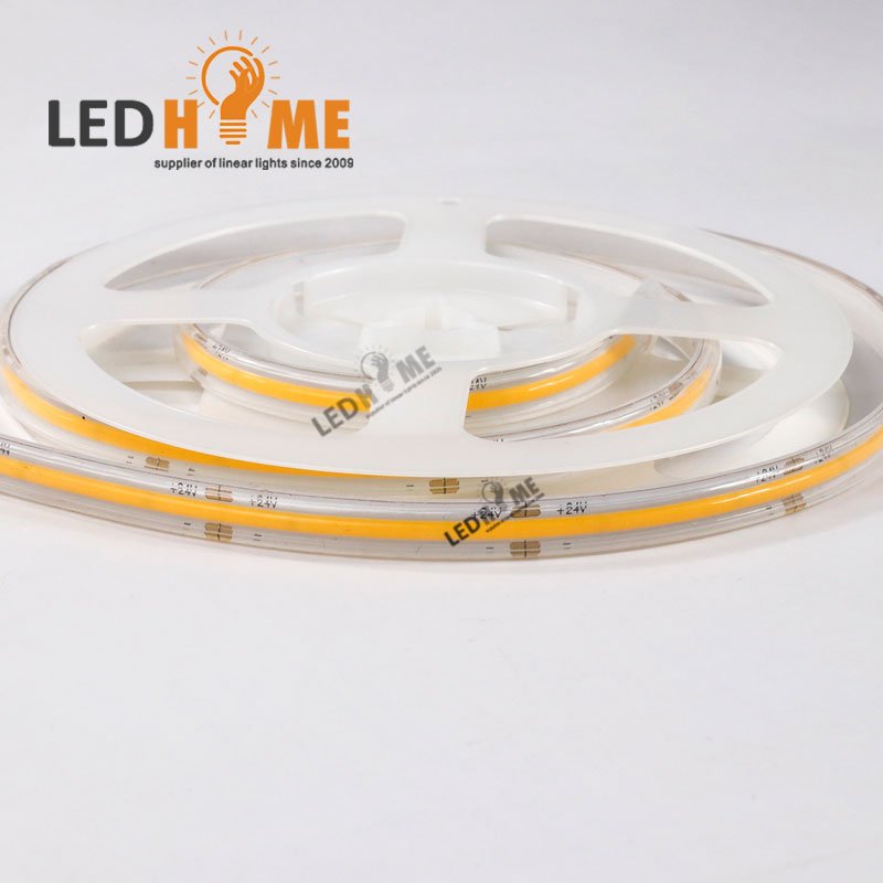 Outdoor Silicone Flexible Rgbw Waterproof Rgb Cob Ip67 Ip68 10m 100m 12v 24v Warm White Rgbic Rgbww Led Strip Light Led Strip