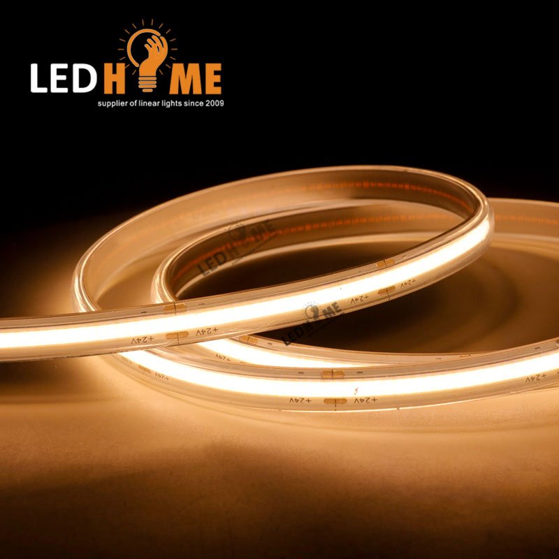Outdoor Silicone Flexible Rgbw Waterproof Rgb Cob Ip67 Ip68 10m 100m 12v 24v Warm White Rgbic Rgbww Led Strip Light Led Strip