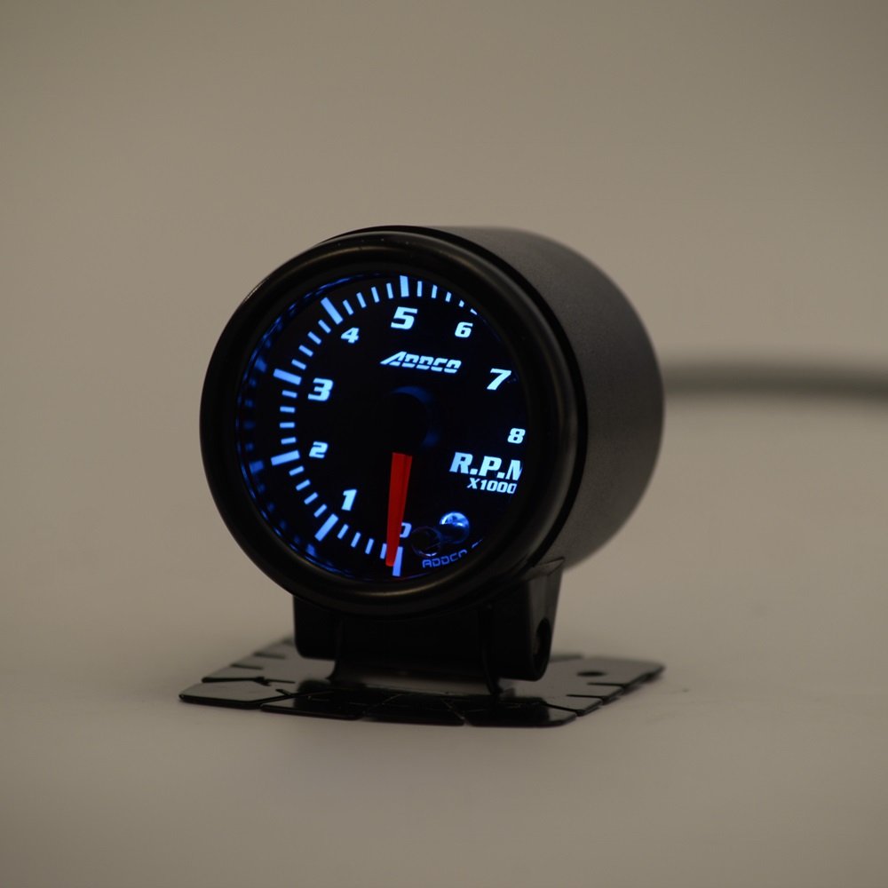 Car Performance Meter Auto Tachometer Gauge With 52mm 2" POD 7 Color LED Light AD-GA52RPM