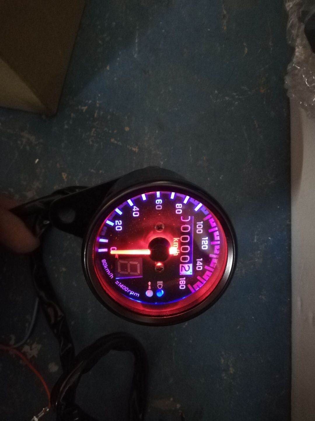 Hot Selling Universal Modified Motorcycle Meter Digital Meter