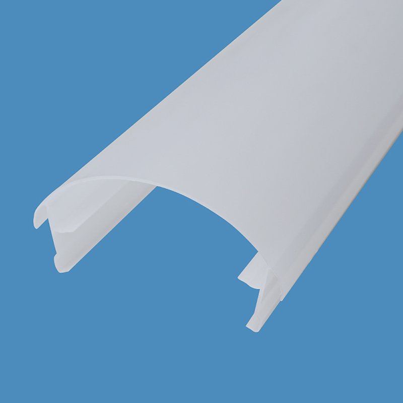 OEM Factory Customized Led Extrusion Profiles PC PMMA Frosted Clear Light Diffuser