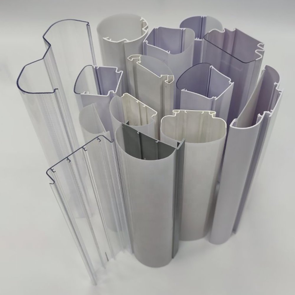 OEM Factory Customized Led Extrusion Profiles PC PMMA Frosted Clear Light Diffuser