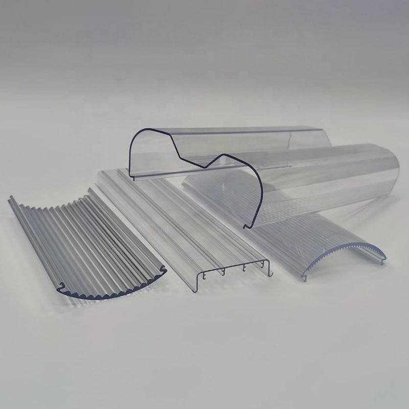 OEM Factory Customized Led Extrusion Profiles PC PMMA Frosted Clear Light Diffuser