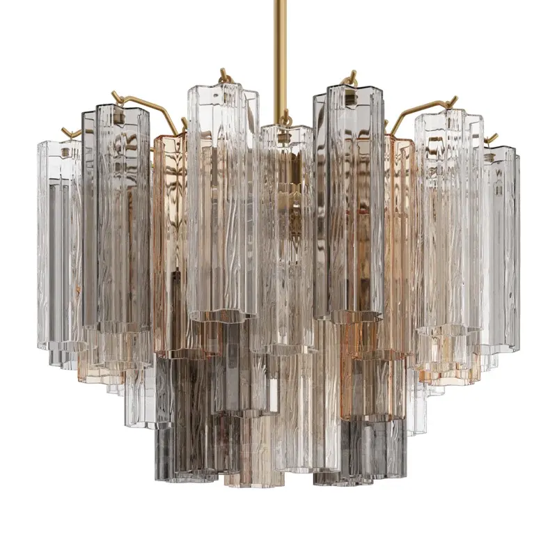 High-End Customizable Glass Hanging Lamp Glass Pendant Light Glass Chandelier