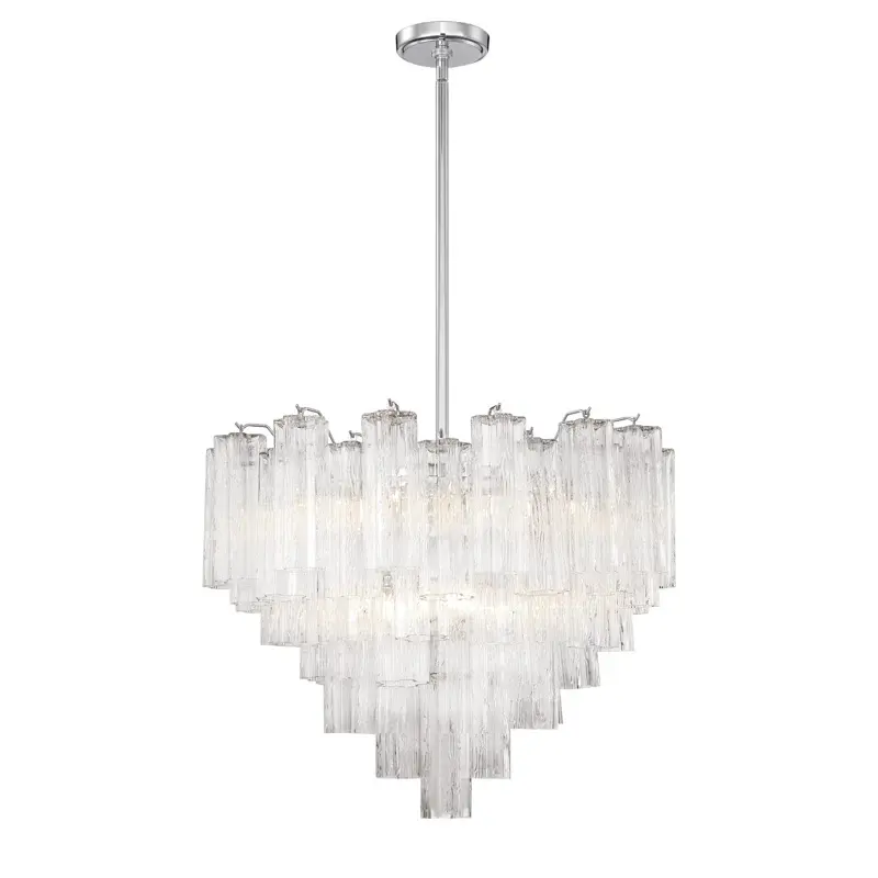 High-End Customizable Glass Hanging Lamp Glass Pendant Light Glass Chandelier