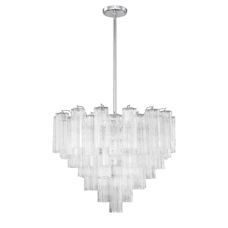 High-End Customizable Glass Hanging Lamp Glass Pendant Light Glass Chandelier